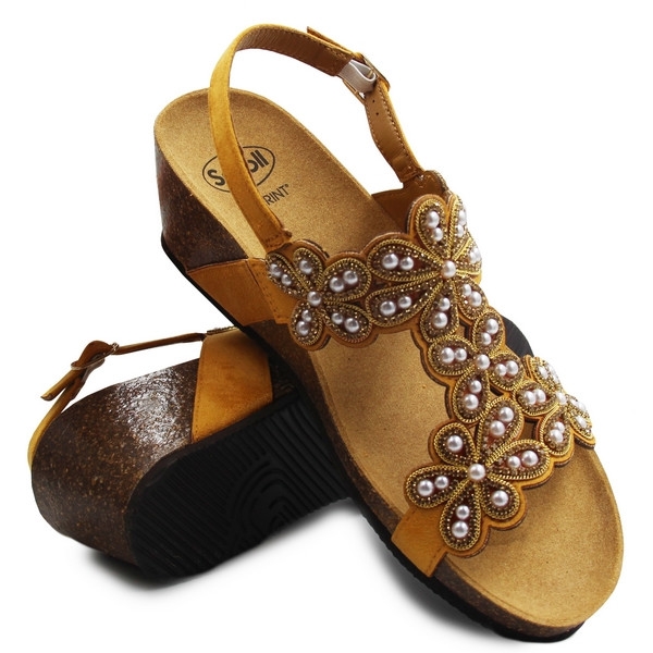 Eleganckie sandały damskie na koturnie Scholl Palinuro MF304871042