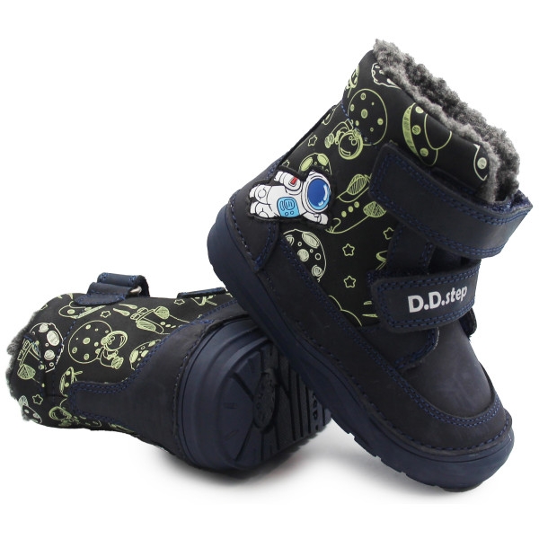 Ciepłe buty zimowe dla chłopca kosmos D.D.Step W071-346T