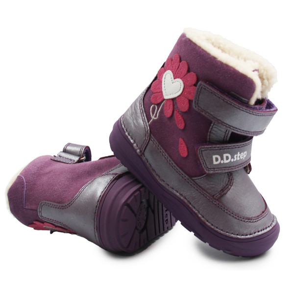 Buty ocieplane dla dziewczynki D.D.Step W071-364BT