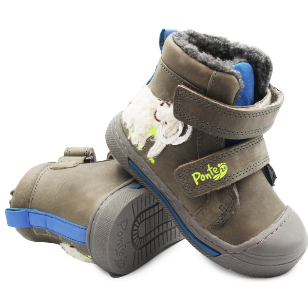 Ocieplane buty dla chłopca jesień zima PONTE DA07-3-477A