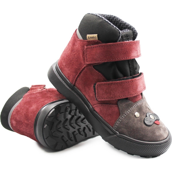 Ocieplane buty dziecięce jesień zima Ameko Robin-tedi-ruby
